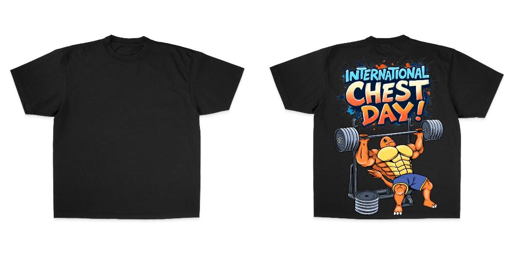 Shaka Wear 7.5oz Max Heavyweight Custom DTG Print