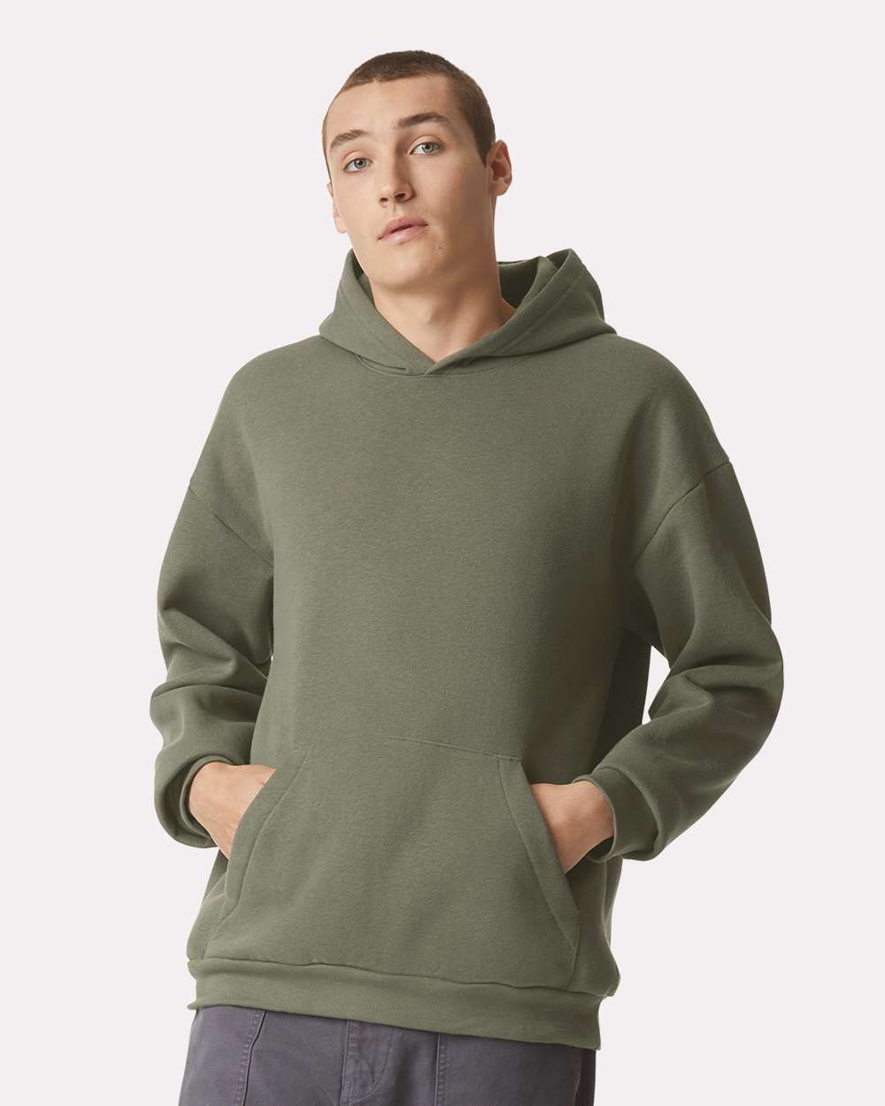 American Apparel 02527 - American Apparel RF498 Unisex ReFlex Fleece Hoodie Sweatshirt - Lieutenant