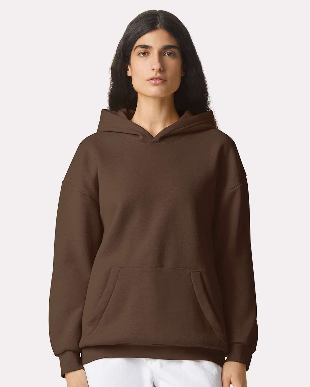 American Apparel 02527 - American Apparel RF498 Unisex ReFlex Fleece Hoodie Sweatshirt - Brown