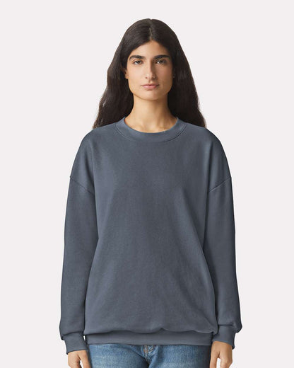 American Apparel 02627 - American Apparel RF496 Unisex ReFlex Fleece Crewneck Sweatshirt - Asphalt