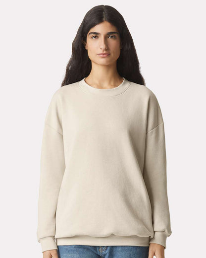 American Apparel 02627 - American Apparel RF496 Unisex ReFlex Fleece Crewneck Sweatshirt - Bone