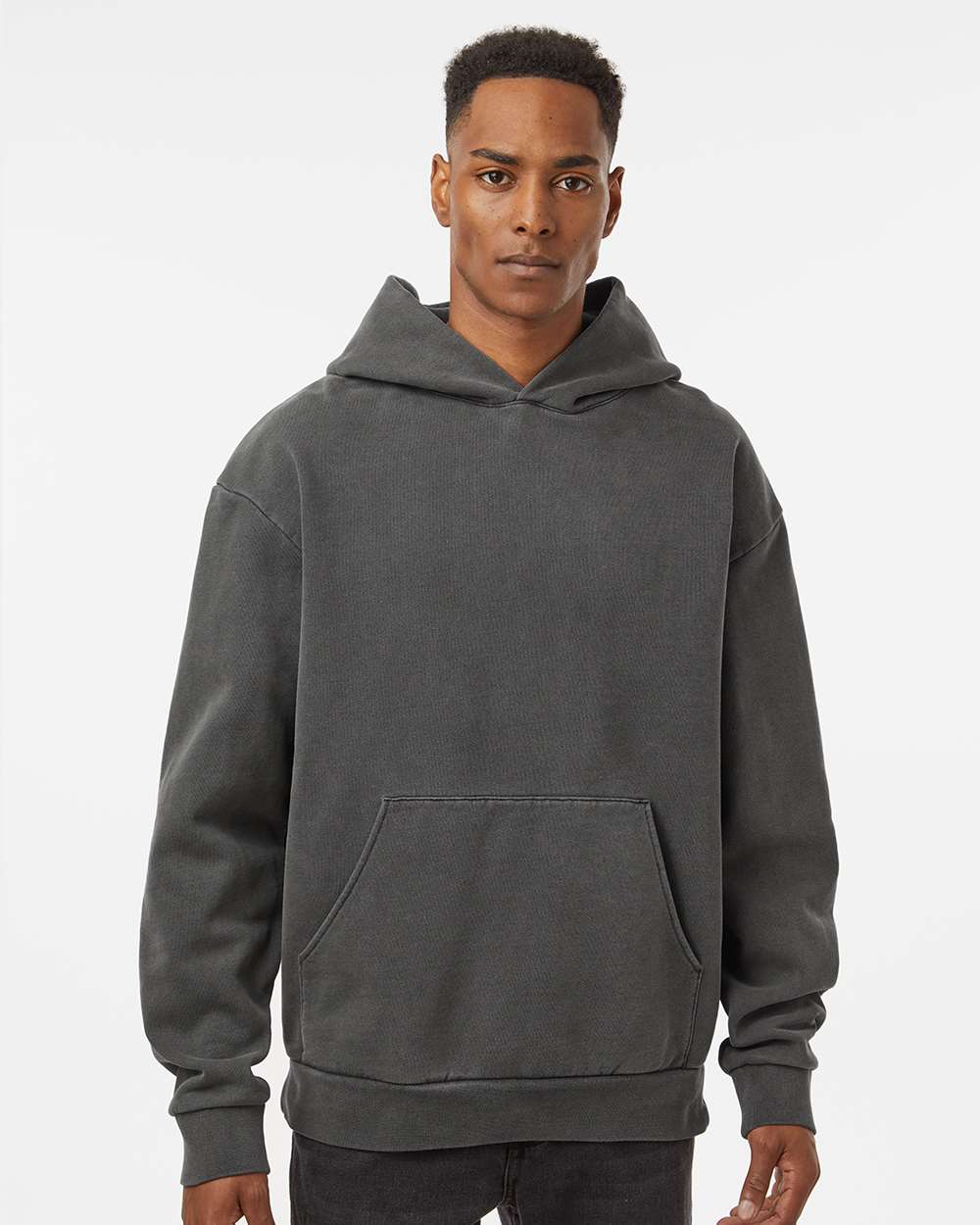Independent Trading Co. 04176 - Independent Trading Co. IND420XD Unisex Mainstreet Heavyweight Hooded Sweatshirt - Pigment Black