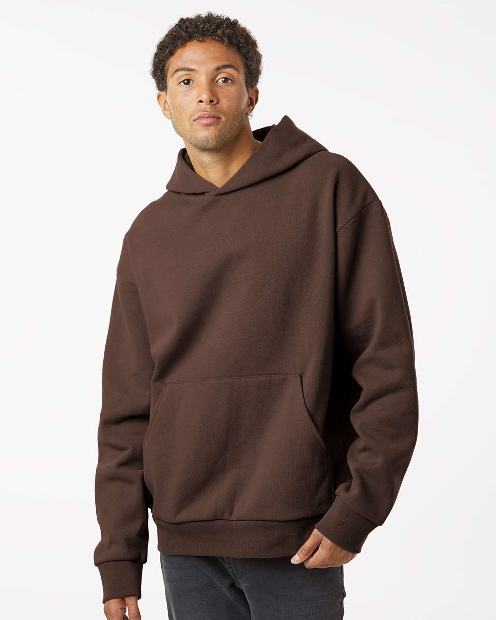 Independent Trading Co. 04176 - Independent Trading Co. IND420XD Unisex Mainstreet Heavyweight Hooded Sweatshirt - Brown