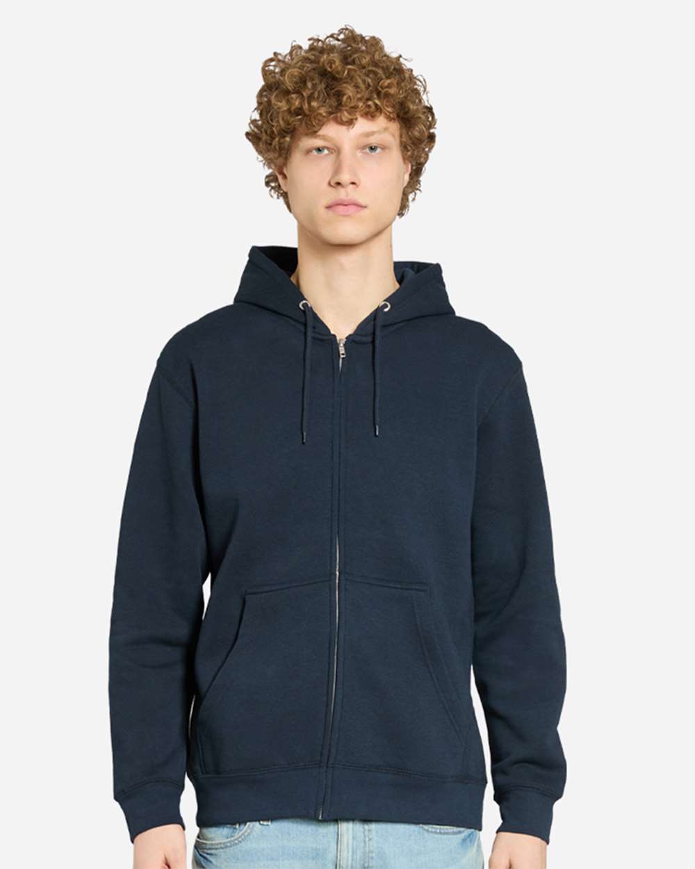 Lane Seven LS14003 - Unisex Premium Full-Zip Hooded Sweatshirt - Navy