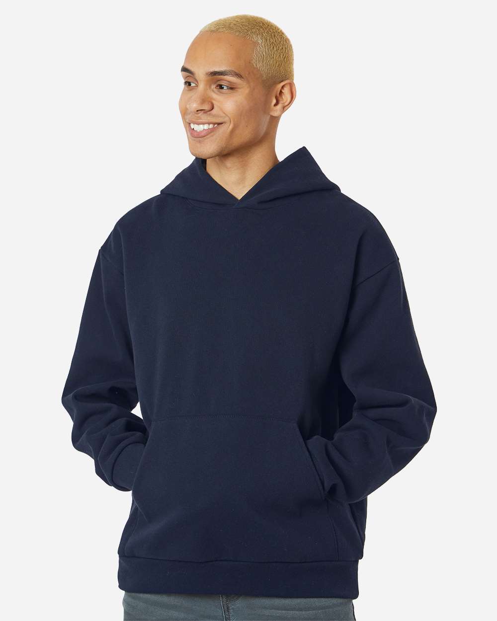 Independent Trading Co. 04176 - Independent Trading Co. IND420XD Unisex Mainstreet Heavyweight Hooded Sweatshirt - Classic Navy