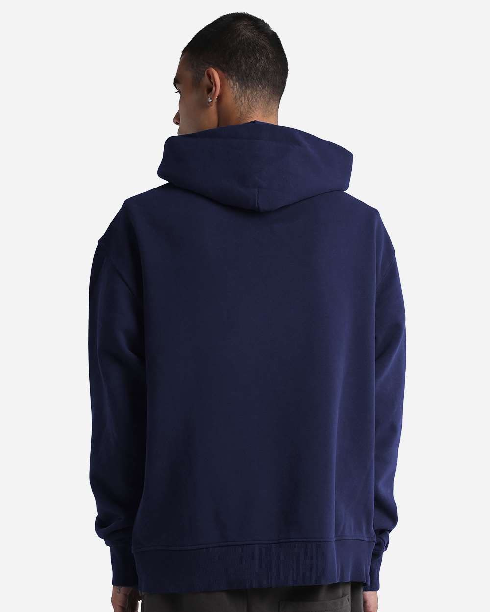 Shaka Wear 305C2 - Shaka Wear SHGMH Unisex Max Heavy Garment-Dyed Hoodie Sweatshirt - Navy Back