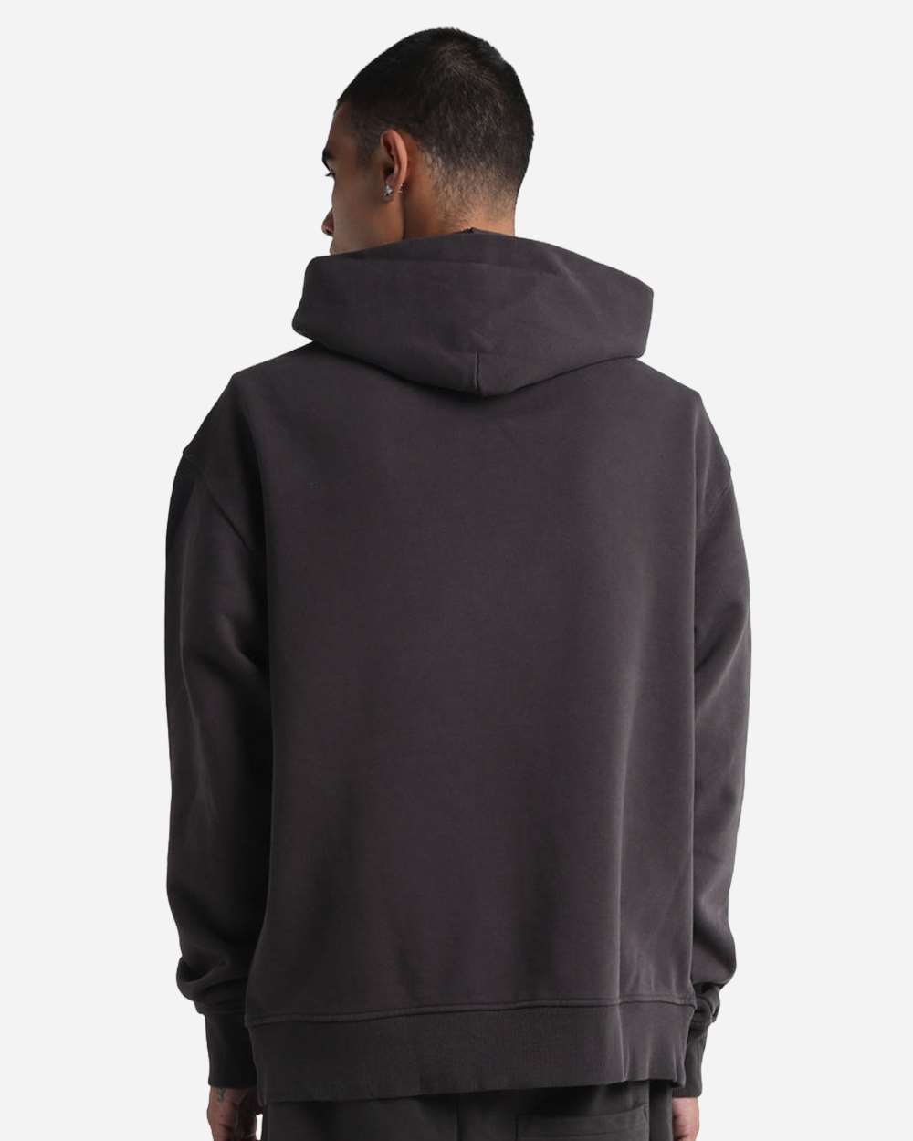 Shaka Wear 305C2 - Shaka Wear SHGMH Unisex Max Heavy Garment-Dyed Hoodie Sweatshirt - Shadow Back