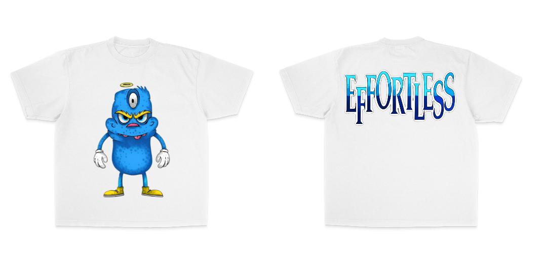 Los Angeles Apparel 1801GD Custom DTG Print