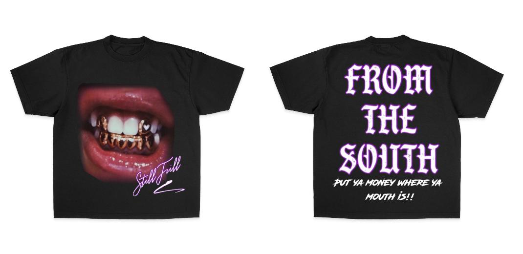 American Apparel 1301 Custom DTG Print
