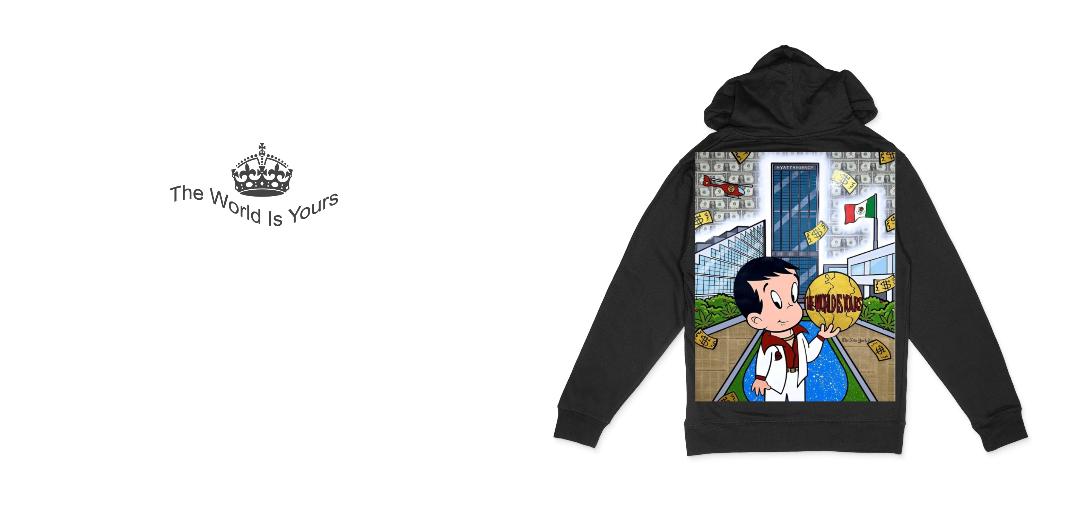 Lane Seven Hoodie Custom DTG Print