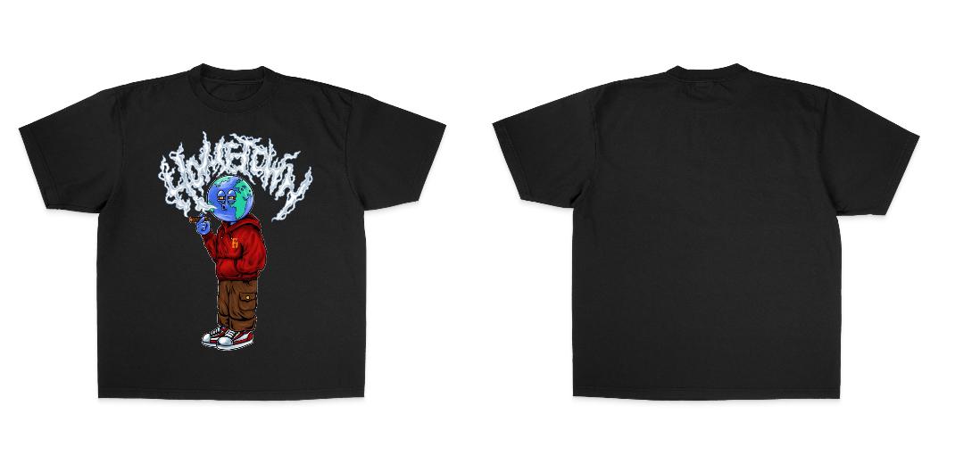 Shaka Wear 7.5oz Max Heavyweight Custom DTG Print