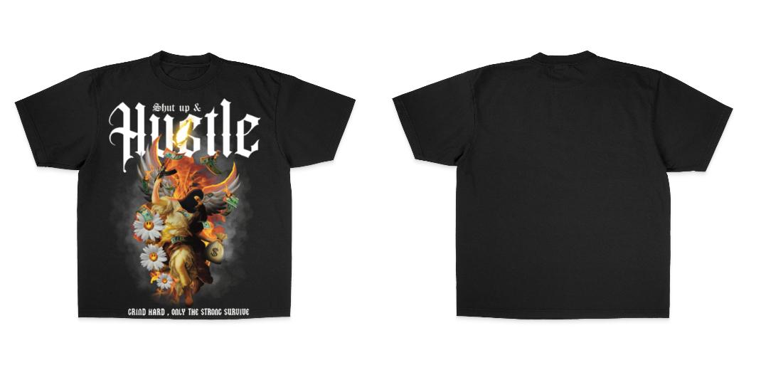 Shaka Wear 7.5oz Max Heavyweight Custom DTG Print