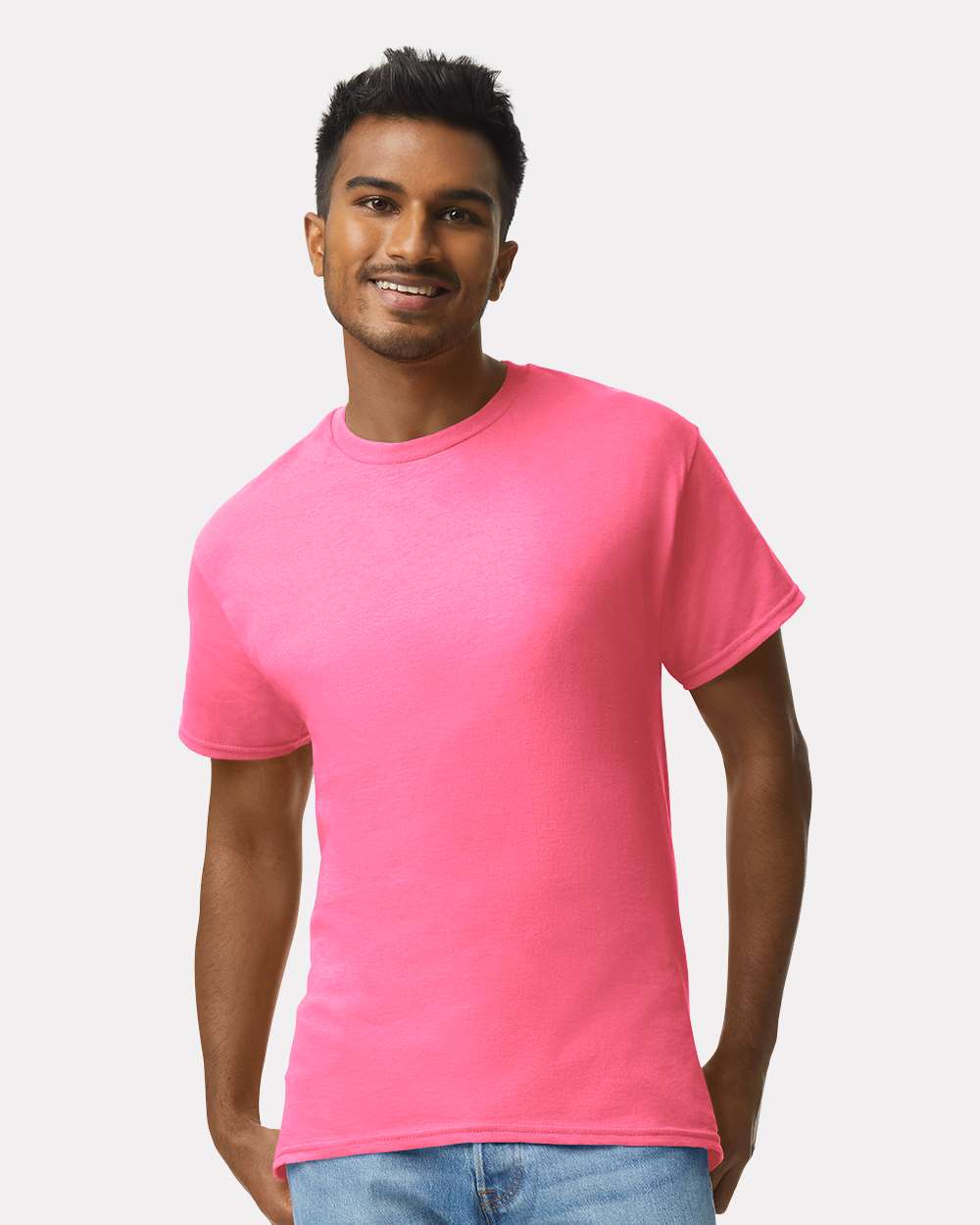 Gildan 2000 - Men's Ultra Cotton® T-Shirt - Safety Pink