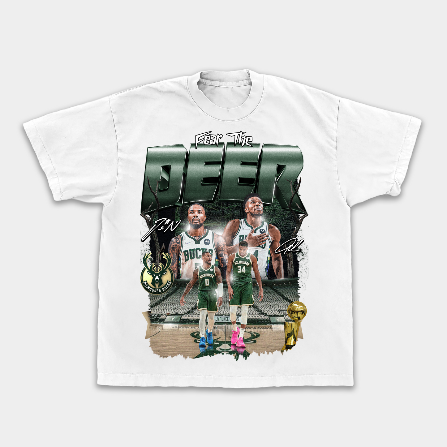 Basketball Bucks Tee