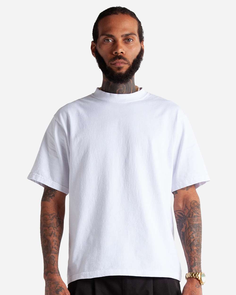 Mens Cropped Max Heavyweight Shaka Wear Custom DTG Print